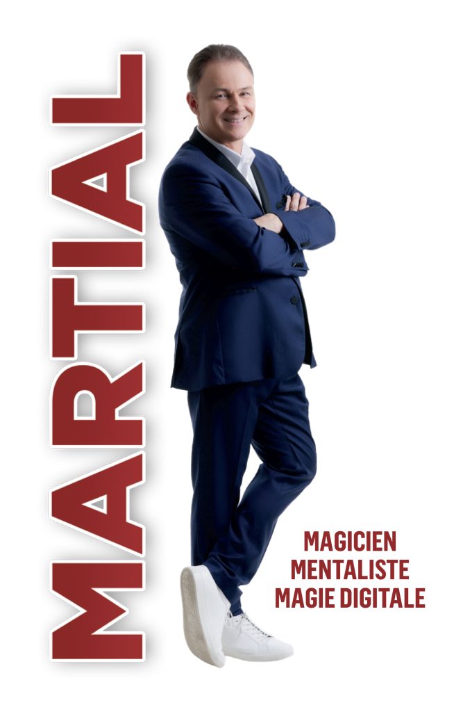 Martial magicien professionnel, magie digitale, Close-up