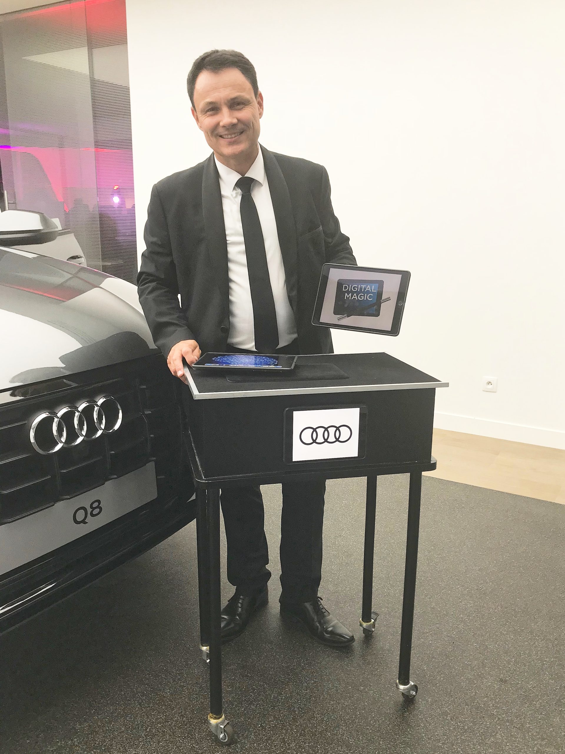 Magicien pour salon professionnel