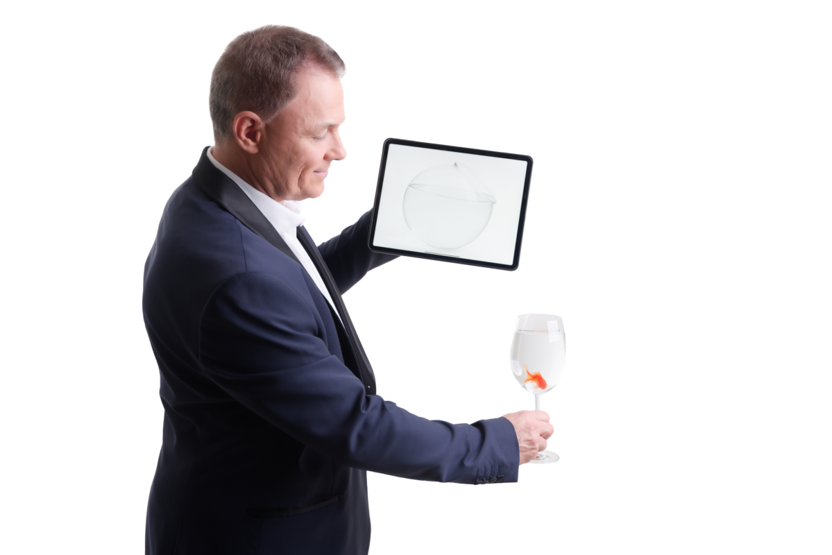 Martial Magicien digital & IPAD (Apparition Poisson)